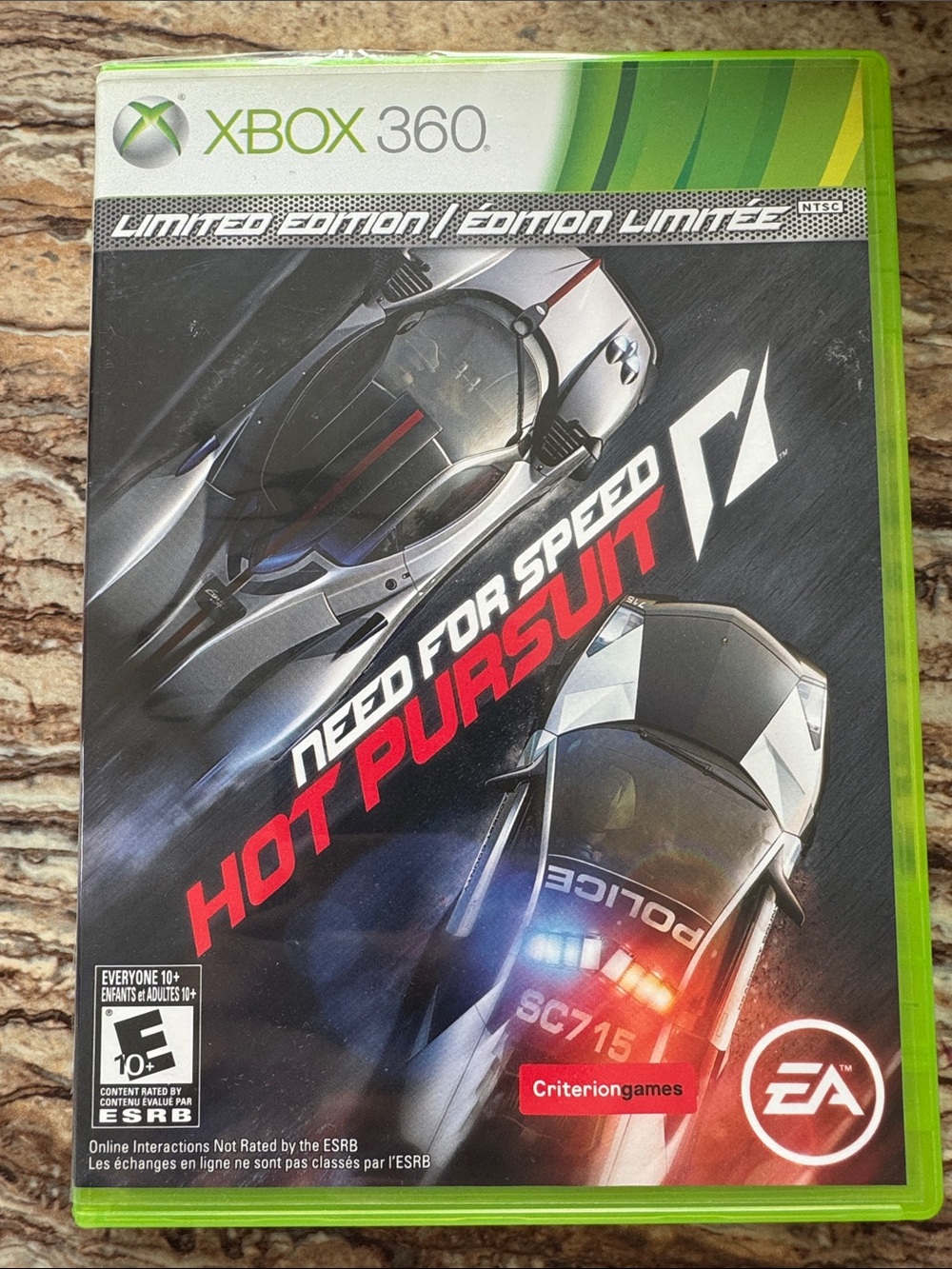 Xbox 360 Need for Speed: Hot Pursuit - Limited Edition (Green Case)